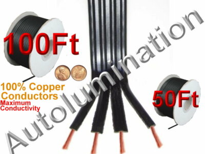 Flat Cable 22 Gauge Copper FC-4 Wire FC4 Lionel Trains Switches 022 027 100 FT