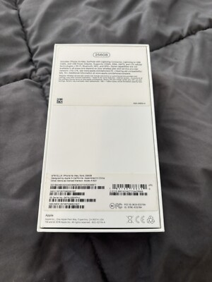 ORIGINAL Apple iPhone XS Max 256gb EMPTY BOX ONLY | eBay