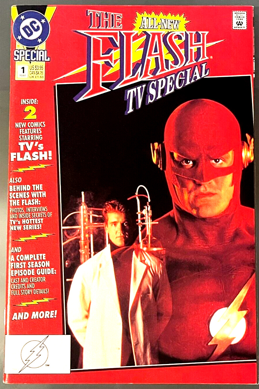 FLASH: TV SPECIAL 76 Pages DC 1991 Art by Javier Saltares Written by John Byrne