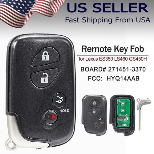 Smart Key for 20072013 Lexus ES350 LS460 GS450H Remote Fob HYQ14AAB