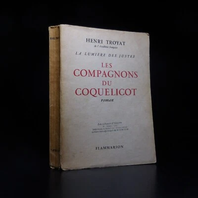 N9999 Henri Troyat 1959 Les compagnons du coquelicot littérature française roman - Photo 1/4