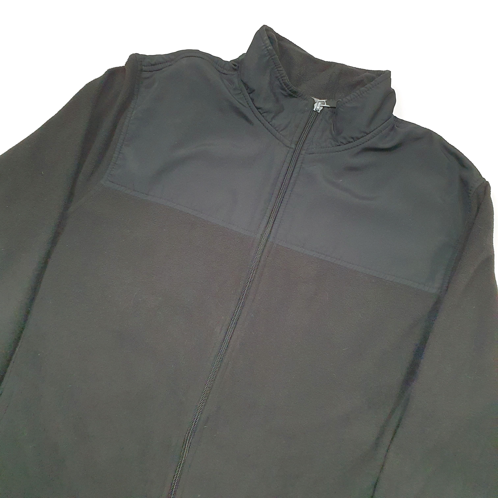 Mens STARTER Polyester 1/4 Quarter Zip Fleece Jumper L image 2