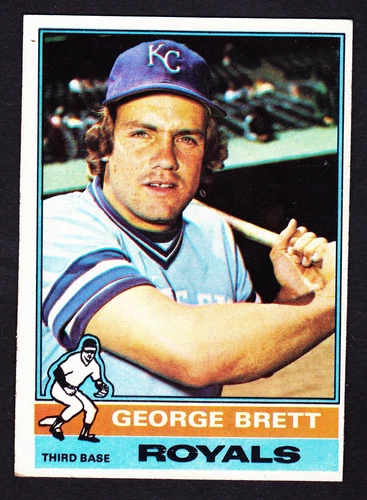 1976 TOPPS #19 GEORGE BRETT ROYALS