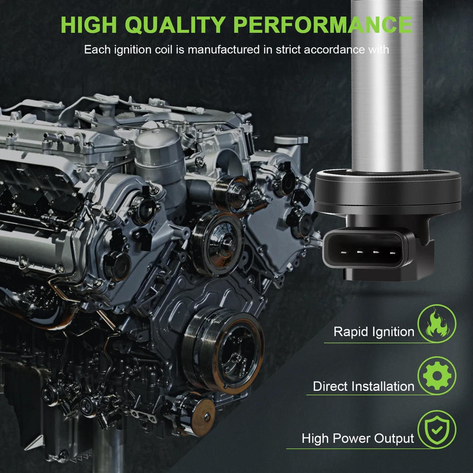 Bobina de encendido y bujía 8 para Jaguar XF 2009-2010 4,2 L V8 Foto 2 de 4