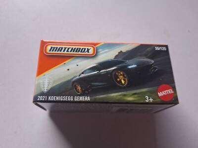 Matchbox Power Grabs: 2021 Koenigsegg Gemera OVP