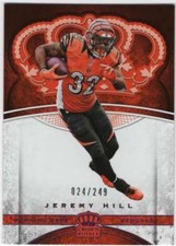 2017 Panini Crown Royale Football Pink /249 #5 Jeremy Hill Bengals