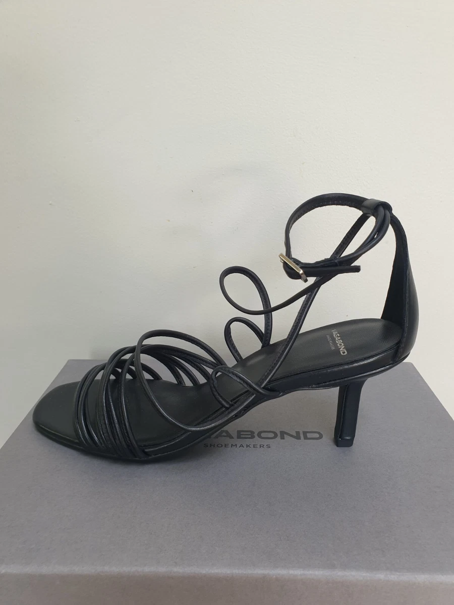 Vagabond Amanda women sandals Black leather uk 4 eu 37 RRP 80