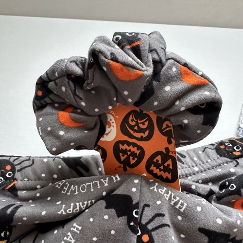 Little Girls S 6/6x Halloween Pullon Pants Two Pair Hair Accessory Fleece Lined - Picture 3 of 6