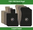 Lloyd Classic Loop Front Carpet Mats for '82 83 Buick Regal w/Buick Emblem Logo