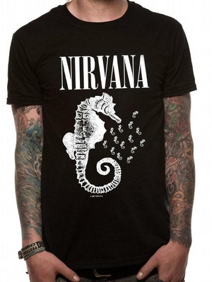 nirvana seahorse shirt
