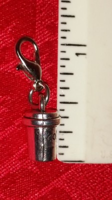 ANTIQUE SILVER CHARM - COFFEE CUP- EUROPEAN BEER CHARM - DRINK - PARTY -U CHOOSE