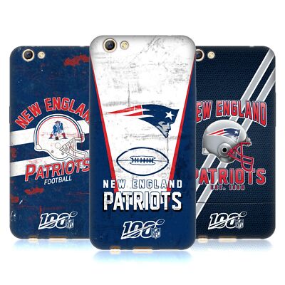 OFFIZIELLE NFL NEW ENGLAND PATRIOTS LOGO ART SOFT GEL HANDYHÜLLE FÜR OPPO HANDYS