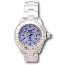 Invicta Pro Diver Women's 38mm Automatic Pearl Dial Limited Edition Watch 44317