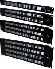 Universal Server Rack Cabinet Wire Managers - Blank Panels, Finger Ducts,  More