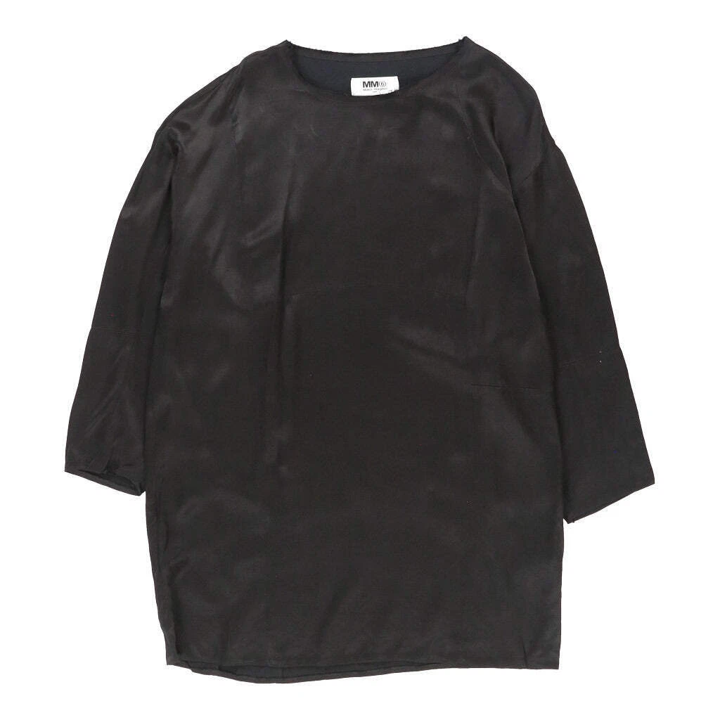 Mini Abito Maison Margiela Piccolo Nero Viscosa