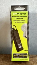 XITPHOTO Remote Shutter Release Designed for Canon, Pentax, and Samsung DSLR Cam