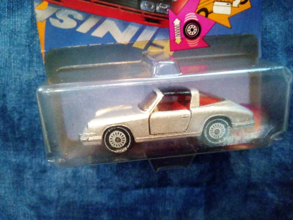 Siku Porsche 911 Art. Nr. 1010 Die Cast Metal 1/55 - Immagine 3 di 3