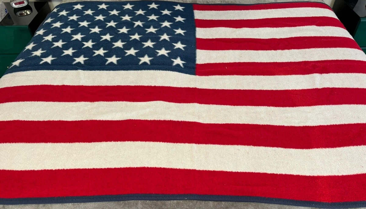 アメリカ国旗 厚手コットン製 2 Earth Ragz USA Flag Old Glory American Acrylic & Polyester