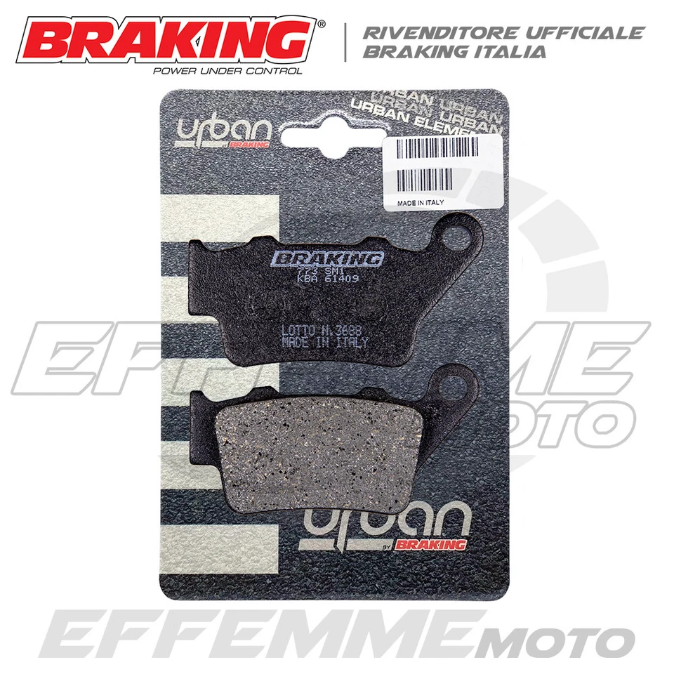 Pastiglie YAMAHA Tenere 700 2019 2020 2021 2022 2023 2024 (Posteriori BRAKING)