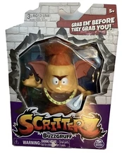Scritterz BuzzGruff Interactive Orange Mini Monster Jungle Creature Toy