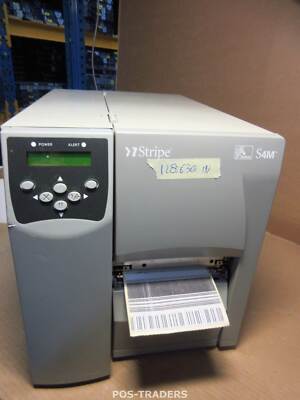 ZEBRA S4M S4M00-2104-0100D DT ONLY Thermo Label Printer USB 128,630 INCH / LINES