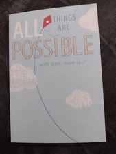 Religious Greeting Card, All things are possible, Prayers, Christian, Dayspring