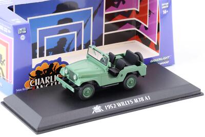 1:43 Greenlight 1952 Willys M38 A1 dark green CHARLIE´S ANGELS