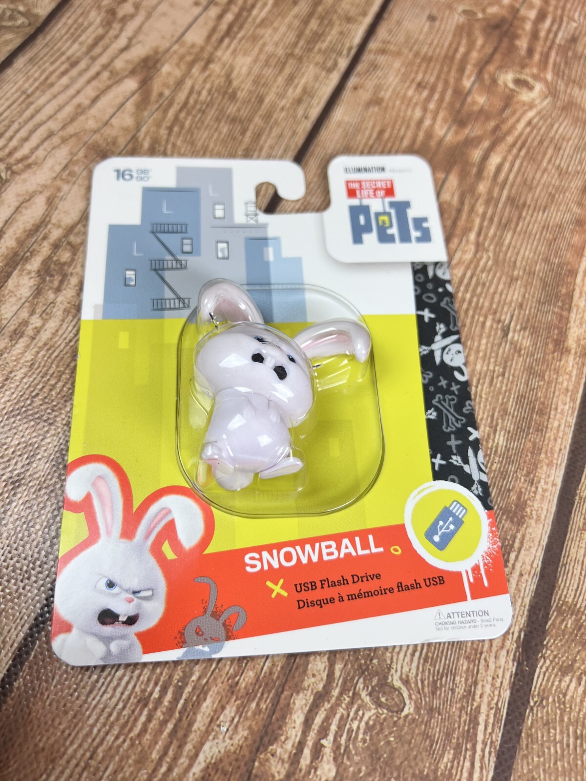 16GB Secret Life of Pets Snowball USB Flash Drive-image