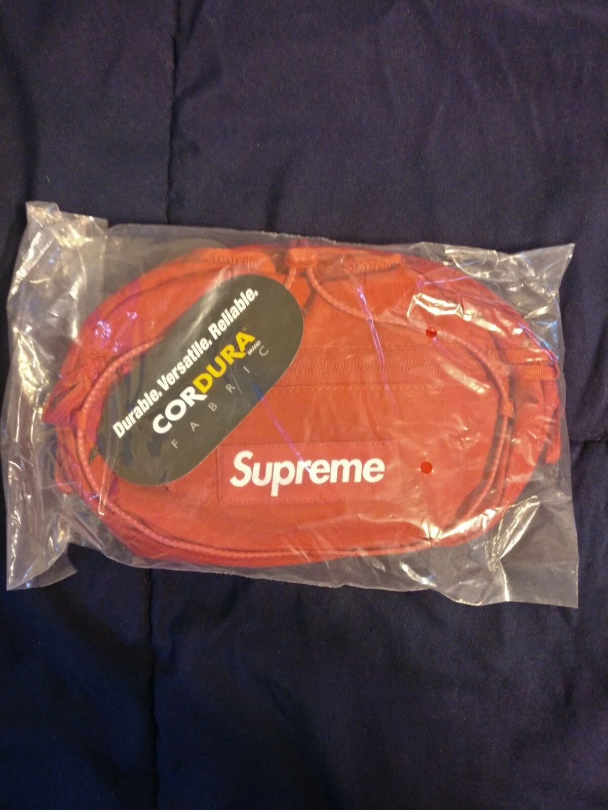 Sac à taille Supreme FW20 logo boîte rouge 100 % authentique NEUF DANS SA BOÎTE DEADSTOCK DS