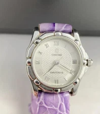 CONCORD Saratoga Silver Dial Stainless Steel Ladies Watch in Excellent Cond.