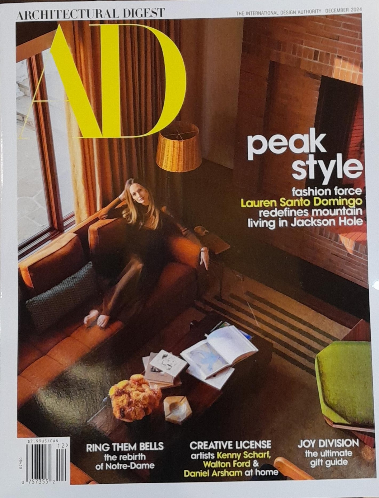 Architectural Digest, Usa Magazine December 2024