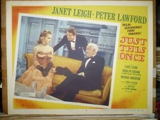 JUST THIS ONCE, orig LC #2 [Janet Leigh, Peter Lawford, Lewis Stone] - 1952