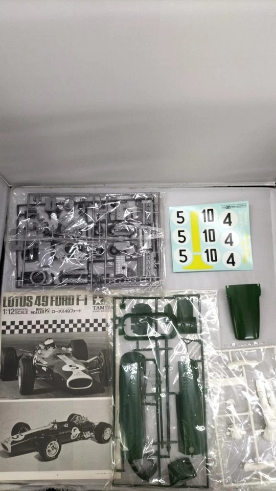Kit Modelo Japón TAMIYA 1/12 Lotus 49 Ford F-1 Big escala 1/12 Foto 3 de 4