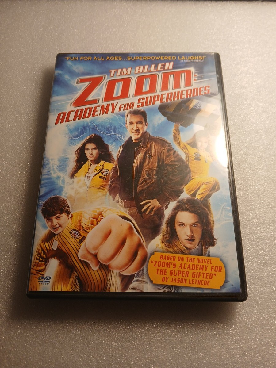 Zoom: Academy for Superheroes (DVD, 2006) Action, Tim Allen, Kate