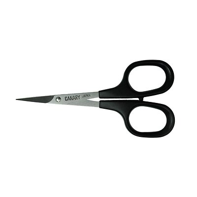 CANARY Scissors Bond Free Forbici Di Precisione | Lama Antiaderente, Nere, Made In Japan, DSB-100 - 4