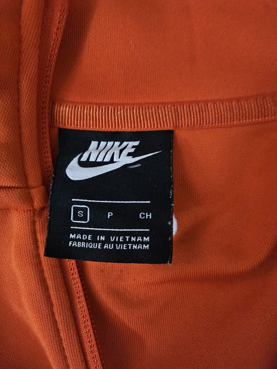 Nike Double Swoosh Full Zip Track Jacket Mens Small Orange Nike Double Swoosh Full Zip Track Jacket Mens Small Orange