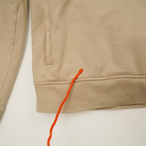 All Saints Mens beige Aven Oth Hoodie Size S - Picture 5 of 9