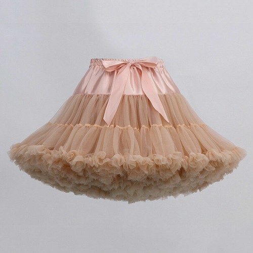 Jupon femme fille crinoline jupon ballet ballet tutu jupe robe lolita - Photo 17/24
