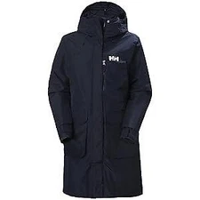 Helly-Hansen Women’s 3 in 1 Rigging Waterproof Rain Coat w/Hood, Navy, Medium
