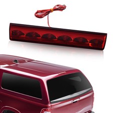 Led Red Third Stop Brake Light Lens Fit For Truck Cap Topper Recessed Leer Are