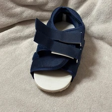 Medical Adjustable Walking Shoe Post Op Recovery Foot Surgery Boot Size 7.5-8