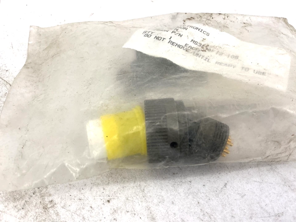 New Time Electronics ITT Cannon MS3116F12-10S Female Connector 10-Pin Plug - Image 3 of 4