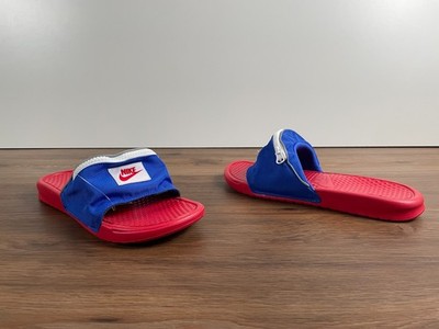Nike Benassi JDI Fanny Pack Slide Badelatschen Gr 42,5 UK 8 NEU & OVP AO1037 601