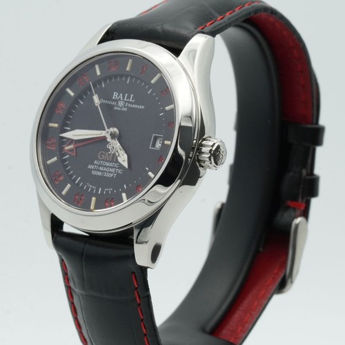 BALL EINGINER GMT AUTOMATIK HERREN UHR STAHL BAND 39MM TOP ZUSTAND NM1016 - Bild 5 von 10