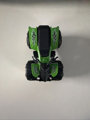 Turbo Wheels Green ATV, Die-cast Metal & Plastic