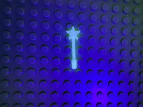 LEGO Glow-in-the-Dark Wizard Wand 1995 Vintage (1736 & 1746)