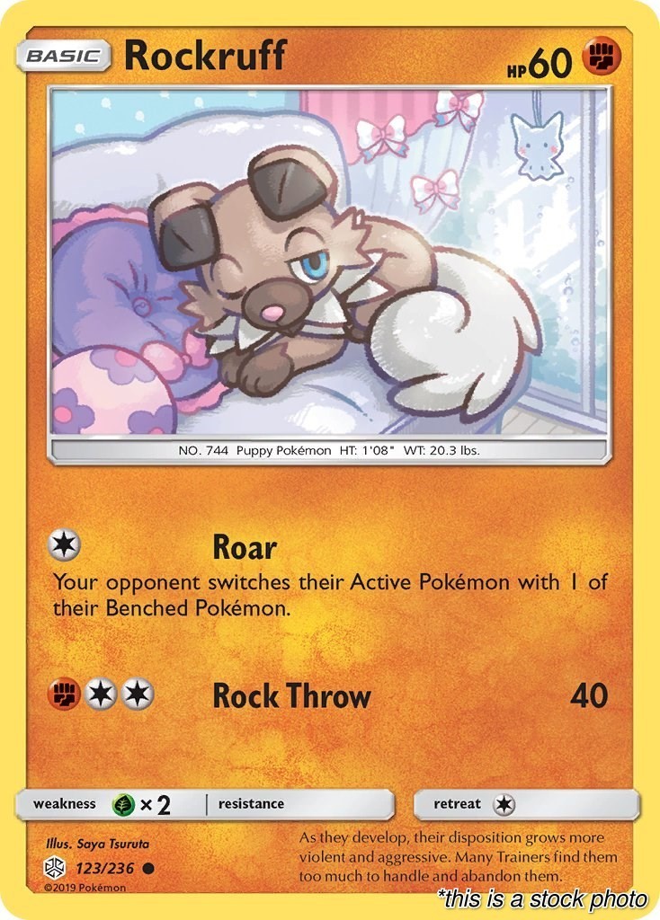 Rockruff Common [SM - Cosmic Eclipse - 123/236]