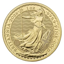 2026 1 oz Gold British Britannia BU - eBay