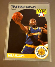 1990-91 NBA Hoops - Tim Hardaway #113 (RC) HOF