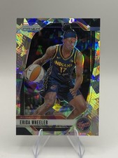 Erica Wheeler 2024 Panini Prizm WNBA #61 Ice Prizms Indiana Fever Trading Card
